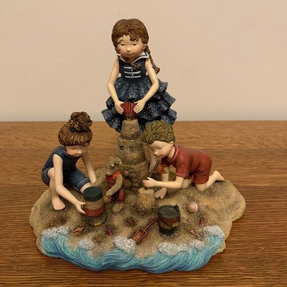 SHERRI BALDWIN SPECIAL FRIENDS DAY AT THE BEACH 1ST EDITION 2000 RARE!